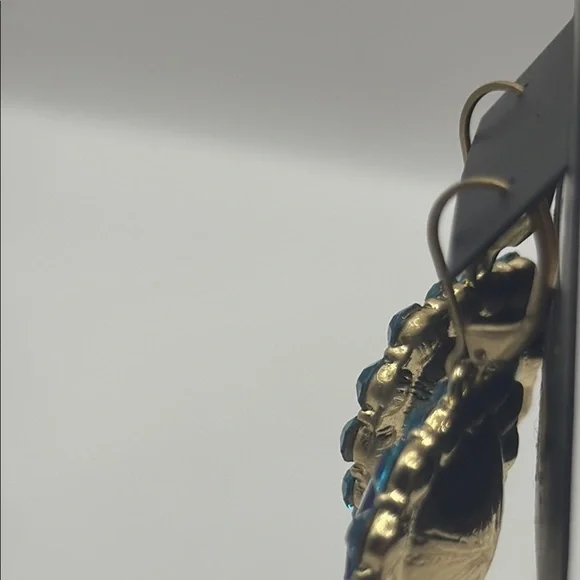 Simply Vera Vera Wang Heart-Shaped Blue and Purple Earrings - Picture 4 of 5